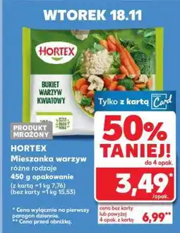 Kaufland Hortex Mieszanka warzyw różne rodzaje oferta