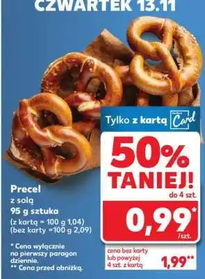 Kaufland Precel z solą oferta