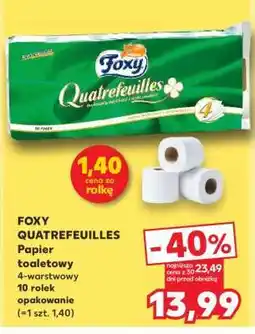 Kaufland FOXY QUATREFEUILLES oferta