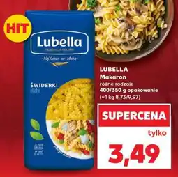 Kaufland LUBELLA Makaron różne rodzaje 400/350 g opakowanie oferta