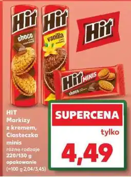 Kaufland HIT Markizy z kremem, Ciasteczka minis oferta