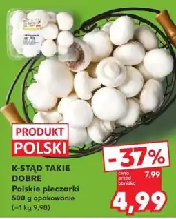 Kaufland Polskie pieczarki oferta