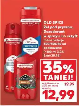 Kaufland OLD SPICE Żel pod prysznic, Dezodorant w sprayu lub sztyft oferta