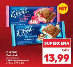 Kaufland E. WEDEL Czekolada oferta