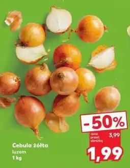 Kaufland Cebula żółta luzem 1 kg oferta