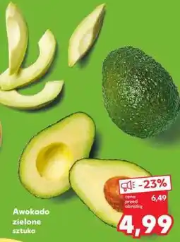 Kaufland Awokado zielone sztuka oferta