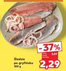 Kaufland Śledzie po gryfińsku oferta