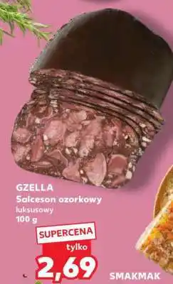 Kaufland GZELLA Salceson ozorkowy luksusowy oferta