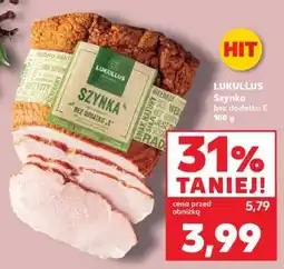 Kaufland LUKULLUS Szynka bez dodatku E 100 g oferta