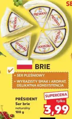 Kaufland PRÉSIDENT Ser brie naturalny 100 g oferta