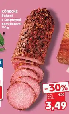 Kaufland KÖNECKE Salami z suszonymi pomidorami 100 g oferta