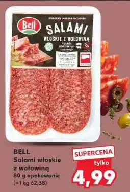 Kaufland BELL Salami włoskie z wołowiną oferta