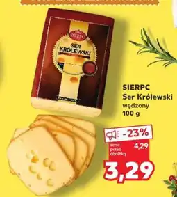 Kaufland SIERPC Ser Królewski wędzony 100 g oferta