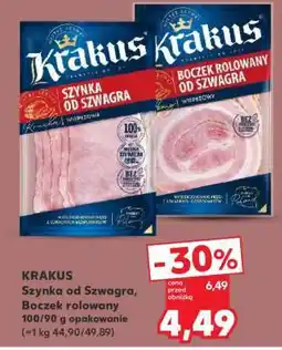 Kaufland KRAKUS Szynka od Szwagra, Boczek rolowany oferta