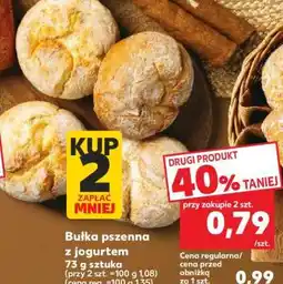 Kaufland Bułka pszenna z jogurtem oferta
