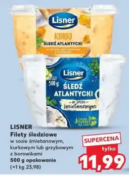 Kaufland LISNER Filety śledziowe oferta