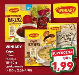 Kaufland WINIARY Zupa różne rodzaje oferta