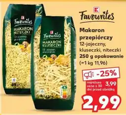Kaufland Makaron przepiórczy oferta