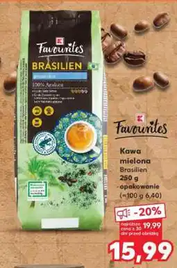 Kaufland Kawa mielona Brasilien oferta