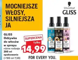 Kaufland GLISS Odżywka do włosów w sprayu oferta