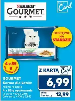 Kaufland GOURMET Karma dla kotów różne rodzaje oferta