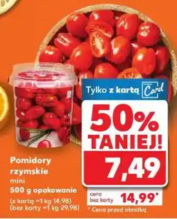 Kaufland Pomidory rzymskie mini oferta