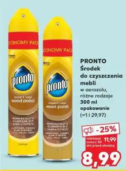 Kaufland PRONTO Środek do czyszczenia mebli oferta