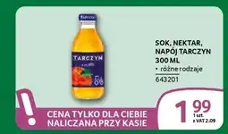 Selgros Sok, nektar, napój tarczyn oferta