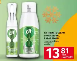 Selgros Cif infinite clean spray / zapas oferta