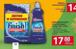 Selgros Finish zestaw płyn nabłyszczający + sól oferta