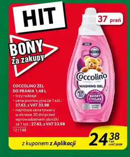 Selgros Coccolino żel do prania oferta