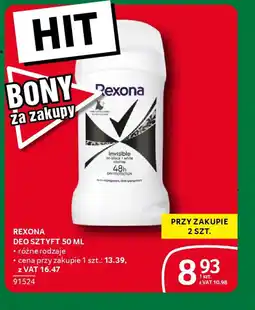Selgros Rexona deo sztyft oferta