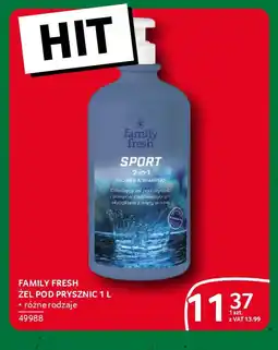 Selgros Family fresh żel pod prysznic oferta
