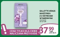 Selgros Gillette venus maszynka z 2 ostrzami wymiennymi oferta