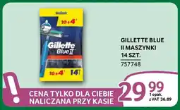 Selgros Gillette blue II maszynki oferta