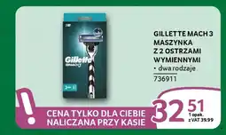 Selgros Gillette mach 3 maszynka z 2 ostrzami wymiennymi oferta