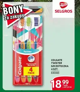 Selgros Colgate twister szczoteczka oferta