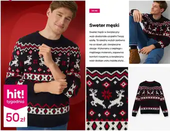 Sweter męski