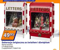 Action Dekoracja świąteczna ze światłem i dźwiękiem oferta