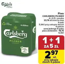 Carrefour Piwo Carlsberg oferta