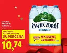 Lidl Woda niegazowana Żywiec Zdrój oferta