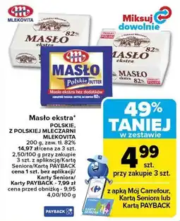 Carrefour Masło ekstra oferta