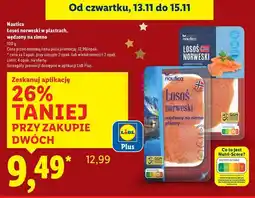 Lidl Łosoś norwerski plastry Nautica Schwartz oferta