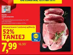 Lidl Łopatka wieprzowa bez kości Rzeźnik Codzienna Dostawa oferta