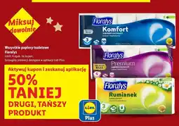 Lidl Papier toaletowy rumiankowy Floralys oferta