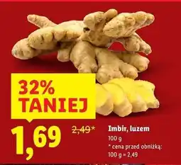 Lidl Imbir oferta