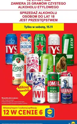 Lidl Piwo Harnaś Jasne Pełne oferta