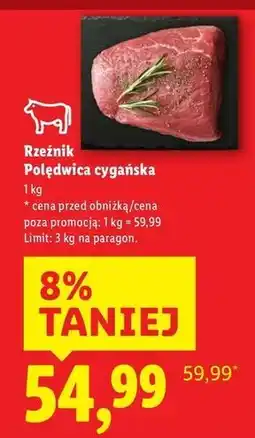 Lidl Polędwica cygańska Rzeźnik Codzienna Dostawa oferta