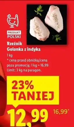 Lidl Golonka z indyka Rzeźnik Codzienna Dostawa oferta