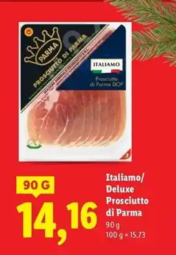 Lidl Szynka prosciutto di parma Italiamo oferta